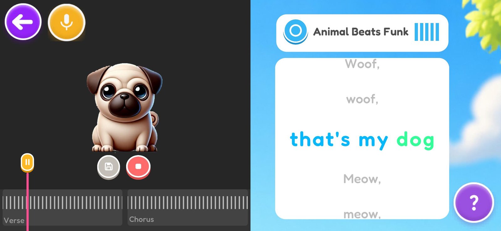 Talkyzoo karaoke